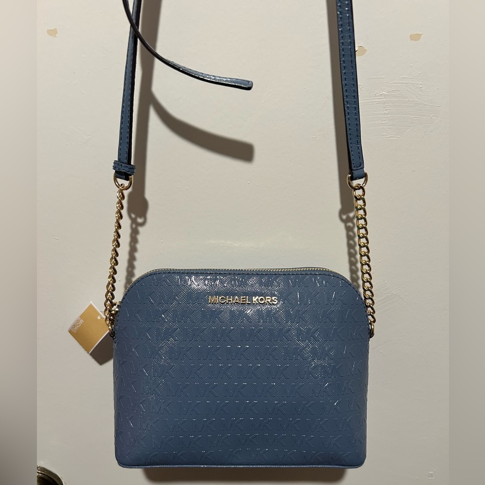 Michael Kors Blue Crossbody Bag